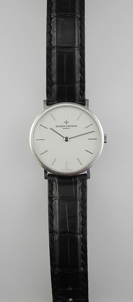 Vacheron Constantin 18K Manual Wind "Patrimony" Wristwatch.: Vacheron Constantin 18K Manual Wind "Patrimony" Wristwatch.