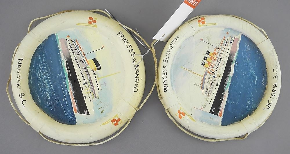 Two Commemorative Kisby Rings signed J.(Jack) Hardcastle, 5 5/8" Diam. (1 of 2)