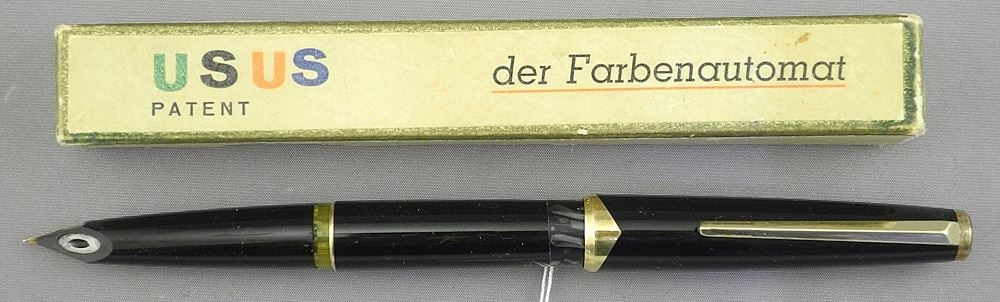 Mont Blanc Masterpiece No.12 Fountain Pen, 18K Gold Nib with USUS Box.: Mont Blanc Masterpiece No.12 Fountain Pen, 18K Gold Nib with USUS Box.