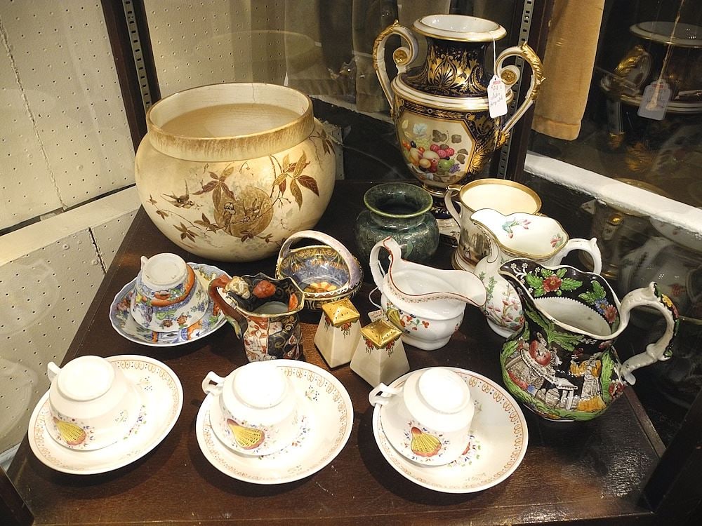 Collection of English Ceramics, 2 1/2 - 11 1/8"h (all as found/ damage noted). (1 of 1)