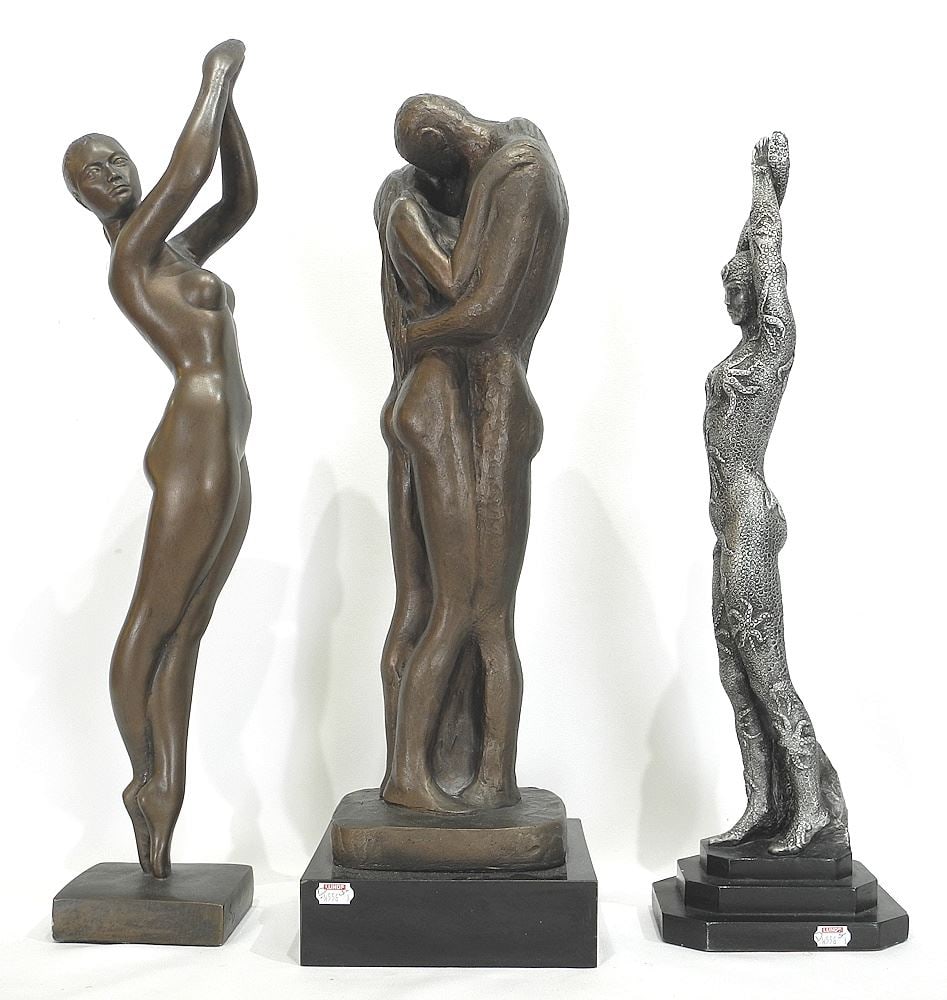 Three Austin Productions Composition Statues, 20 - 22 1/4"h. (1 of 3)