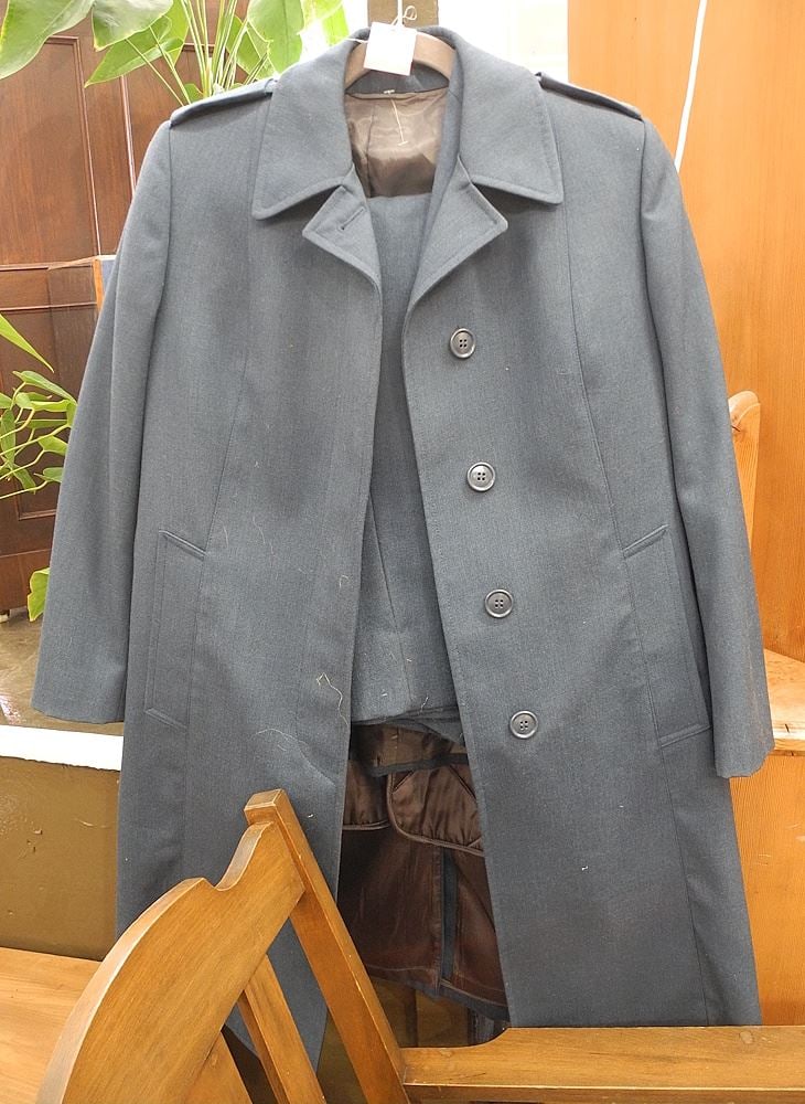 RCAF Uniform & Long Coat.: RCAF Uniform & Long Coat.