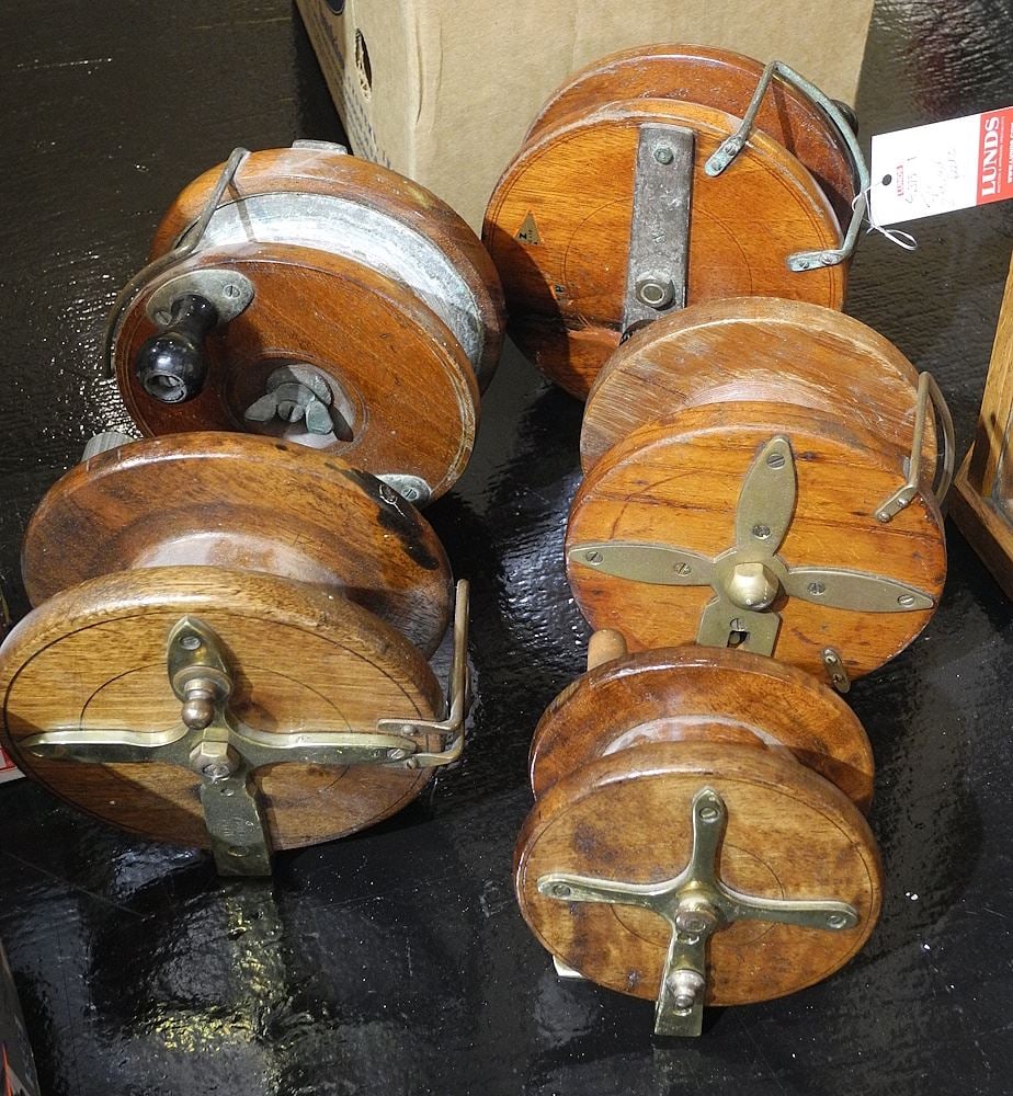 Collection of Vintage Fishing Rods & Reels. (1 of 1)