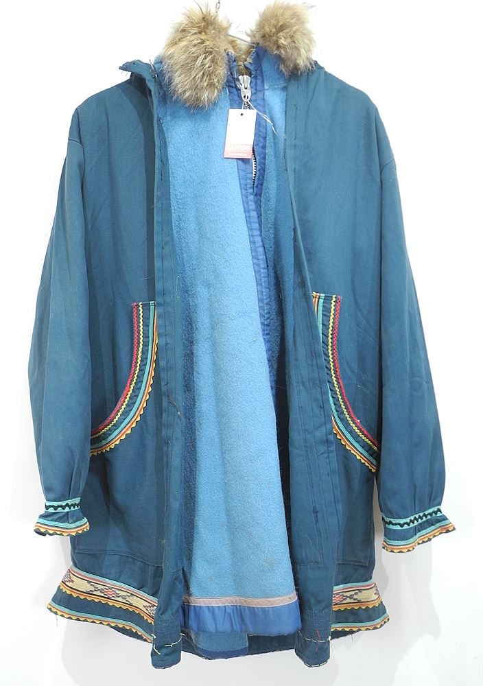 Two Inuit Fur Trimmed Parkas, Ladies Med/Gents Small (as found). (1 of 4)