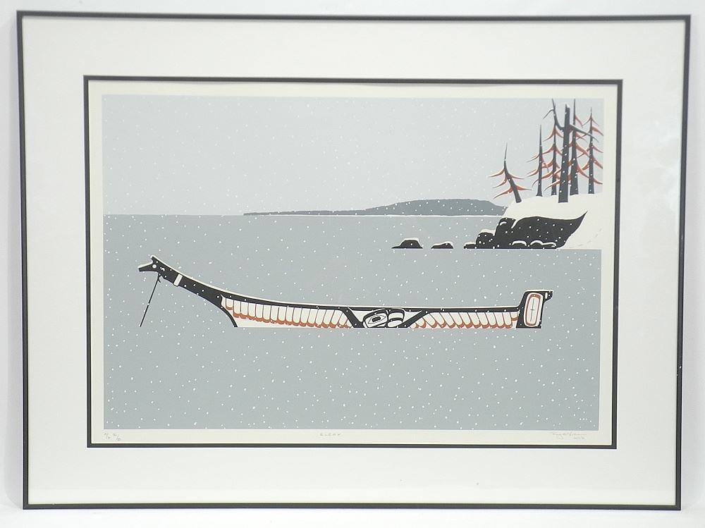 Two Serigraph (A/P) signed Roy H. Vickers, 18 1/2 x 26 3/4", "Elegy" & "The Westcoasters" #7/8. (1 of 6)