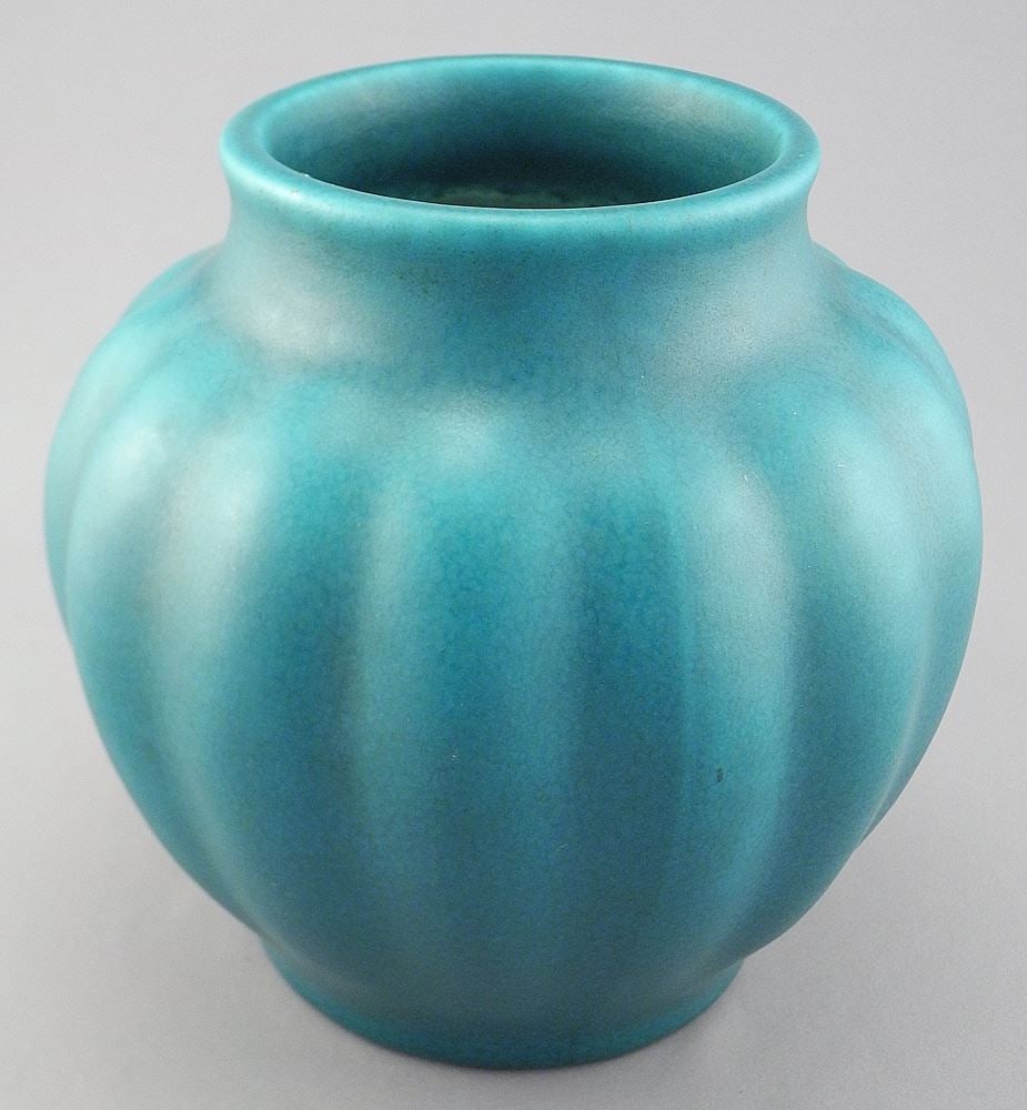 Pilkington Royal Lancastrian Vase, Model 1300, 9 1/4"h. (1 of 3)