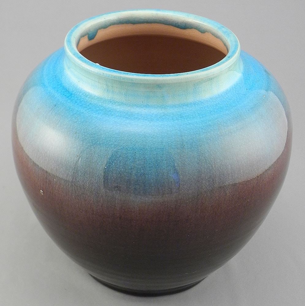 Pisgah Forest Vase 1941, 7 1/8"h. (1 of 3)