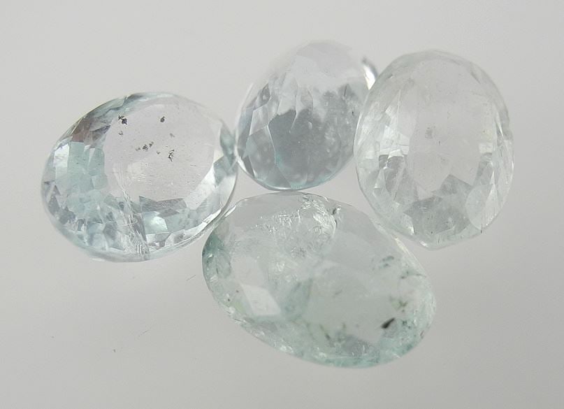 12.62 Oval Cut Aquamarine Gemstone Parcel.: 12.62 Oval Cut Aquamarine Gemstone Parcel.