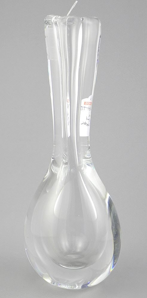 Kosta "Raindrop" Vase #47801, Goran Warff, 10 3/4"h. (1 of 2)
