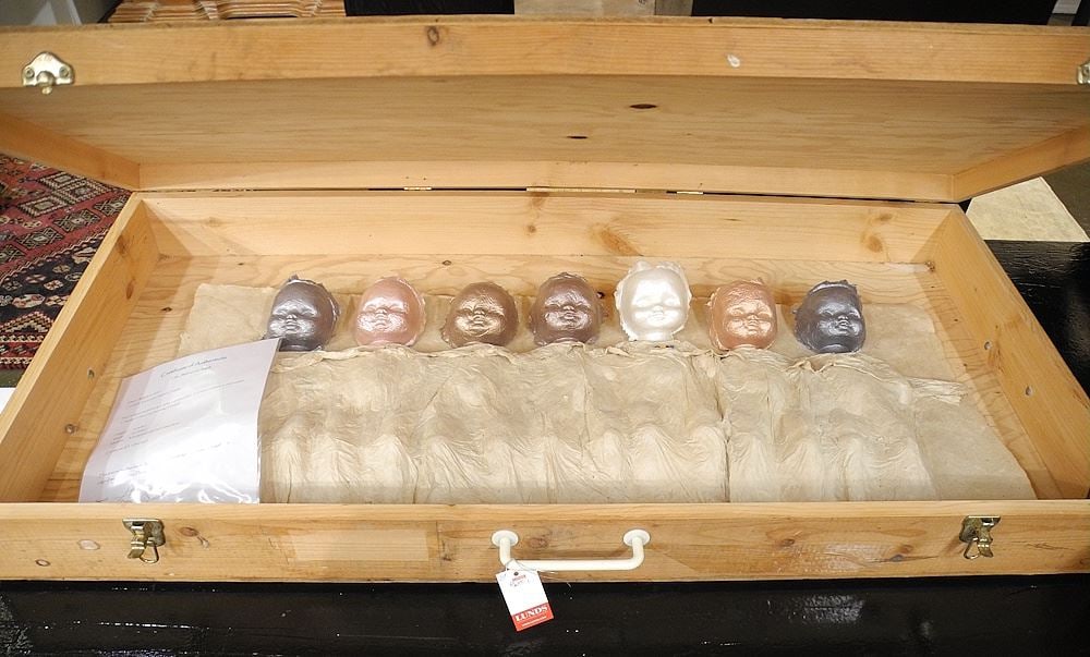 Paper Sculpture by Craig Davis, 16 x 41", "Seven Last Angels", with COA & Crate.: Paper Sculpture by Craig Davis, 16 x 41", "Seven Last Angels", with COA & Crate.