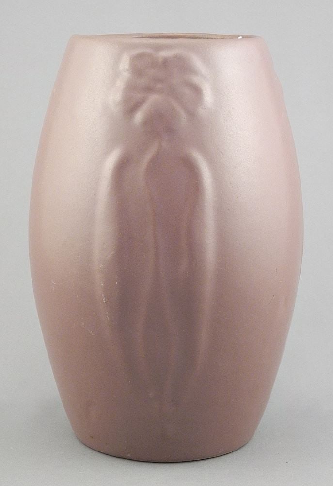 Zanesville Pottery Vase, 8 3/8"h. (1 of 3)