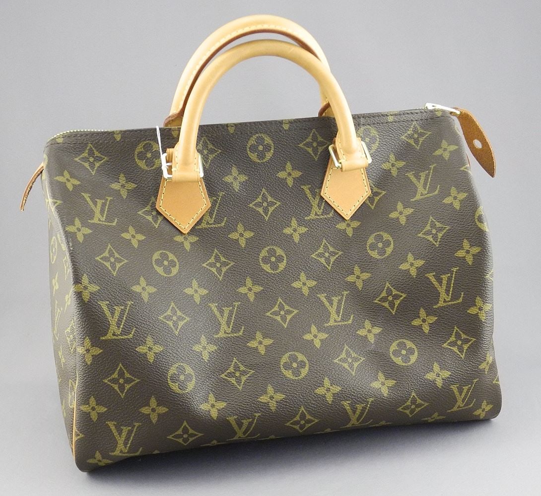 Louis Vuitton Speedy 30 Monogram Bag, Serial #SD0074. (1 of 4)