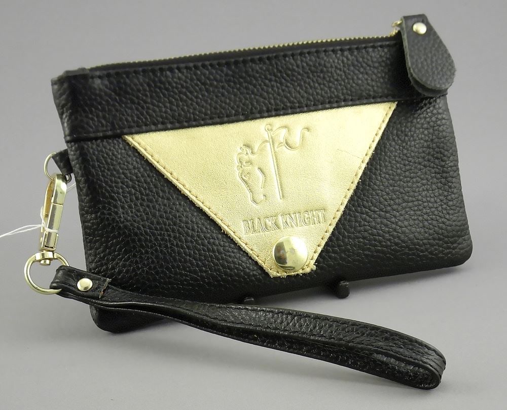 Black Knight Wristlet with Belt Attachment.: Black Knight Wristlet with Belt Attachment.
