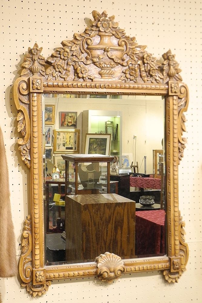 Fibreglass Provencal Style Mirror. (1 of 2)