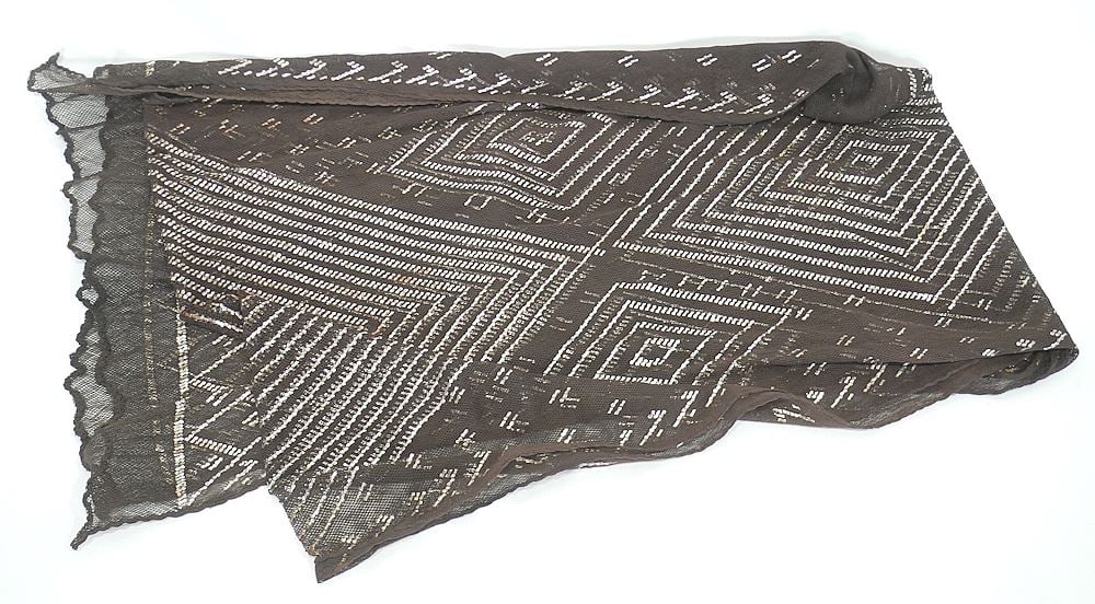 Egyptian Assuit Textile, 90 x 18" (good condition). (1 of 3)