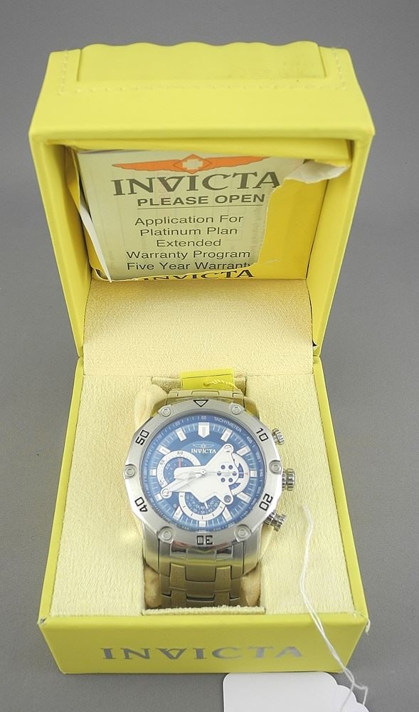 Invicta "Pro Diver Tritnite" Wrist Watch with Original Box. (1 of 4)