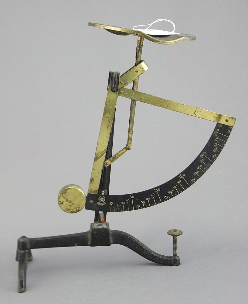 Early 20th C. Dutch Postal Scale, 8 1/4"h. (1 of 3)