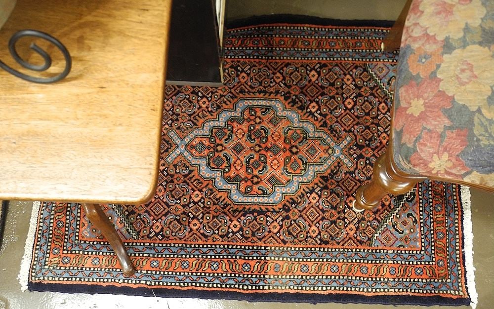 Ardabil Runner Approximately 2'5" x 3'5". (1 of 1)