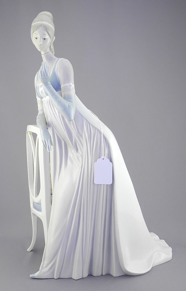 Lladro "Lady Empire" Porcelain Figurine, 18 3/4"h. (1 of 4)