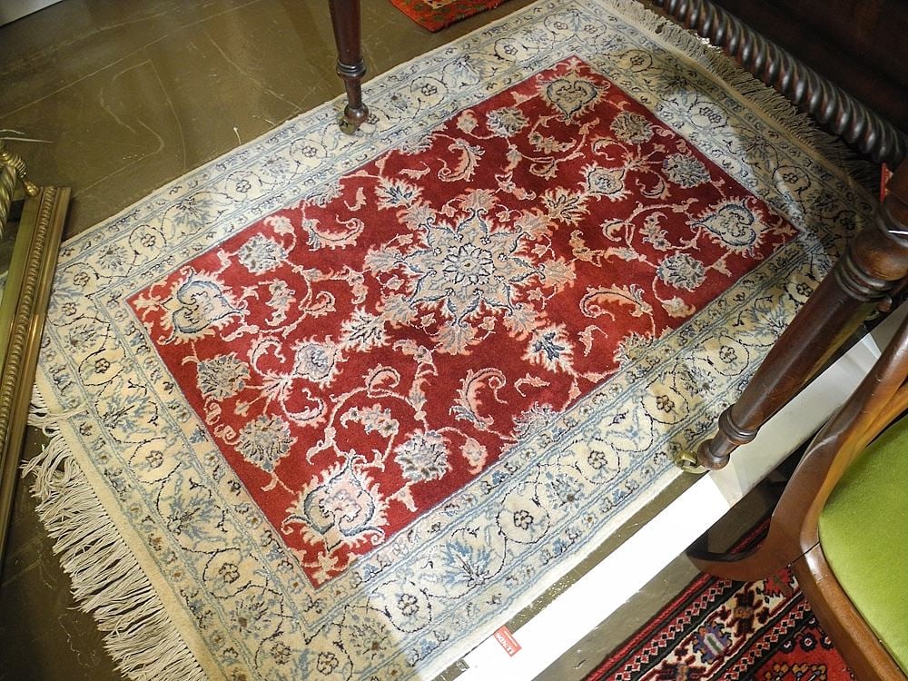 Asian Rug Approximately 3'3" x 5'. - (1 of 1)