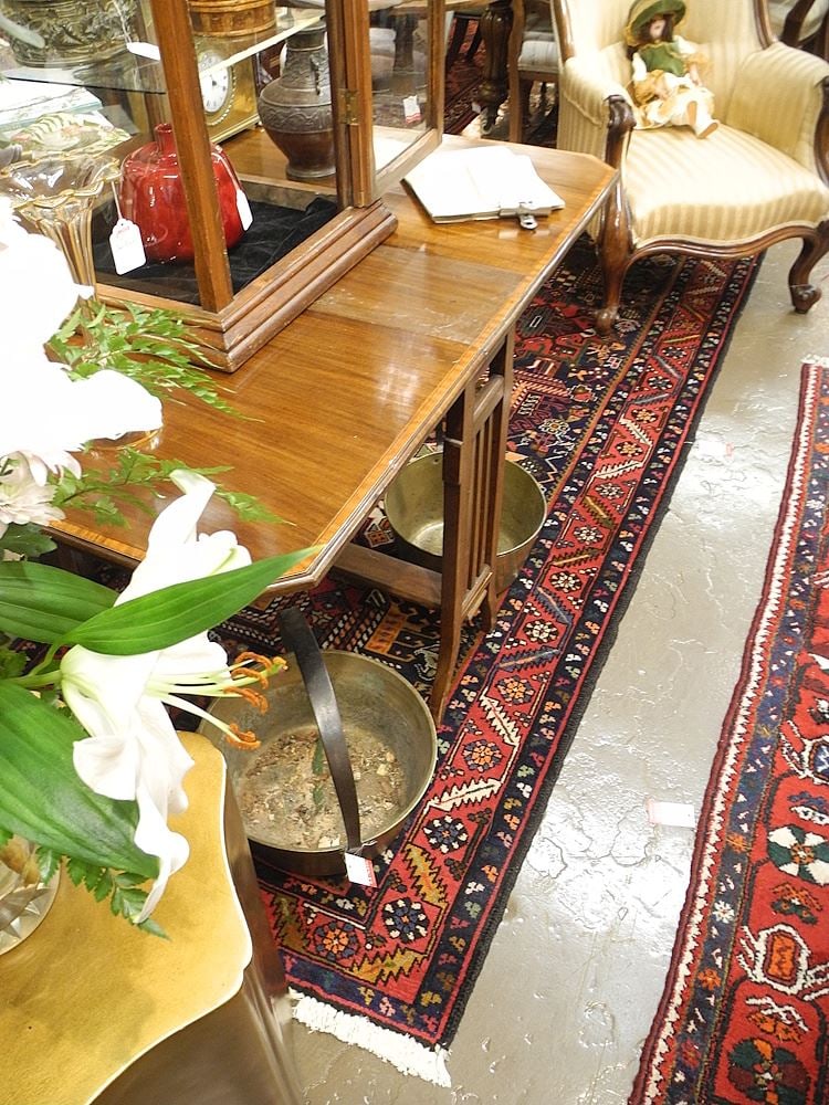 Hand Knotted Ghoche Carpet Approximately 3'4" x 13'4". (1 of 3)