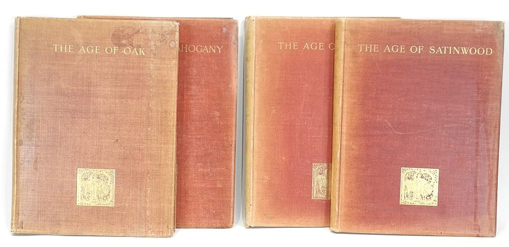 Four Volumes: History of English Furniture.: Four Volumes: History of English Furniture.