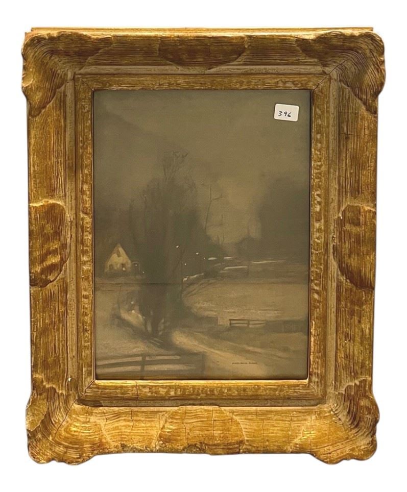 Watercolour signed Marianna Sloan, 7 1/4 x 9 1/2". (1 of 2)