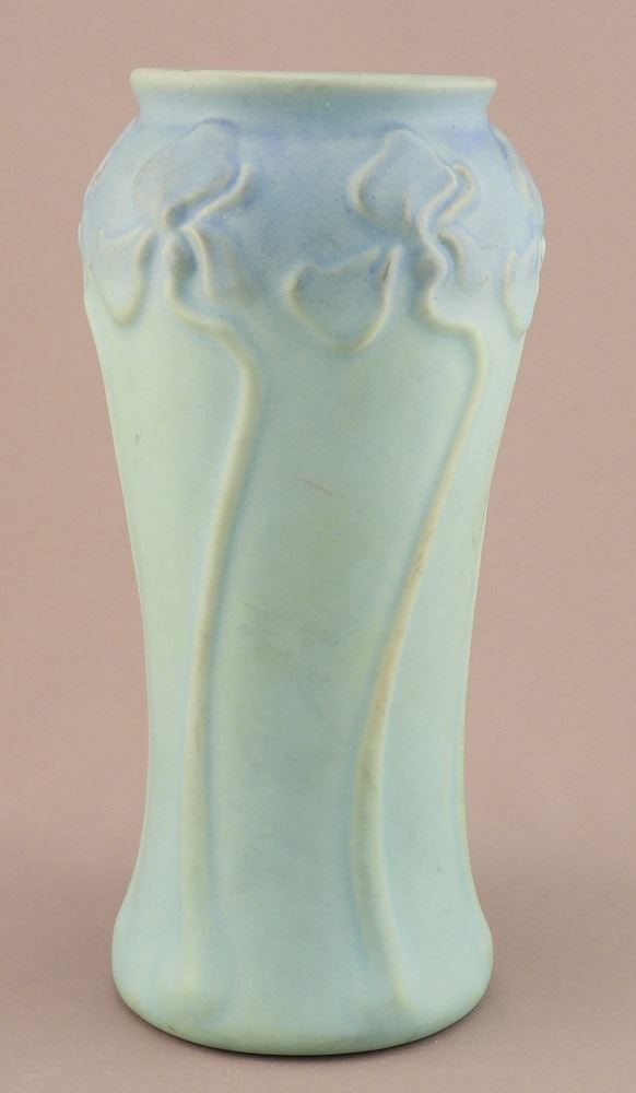 Van Briggle Pottery Vase, Impressed AO/CCII, 9 3/8"h. (1 of 4)