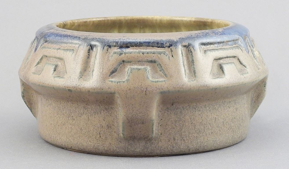 Fulper Pottery Bowl, 2 3/4 x 6" Diameter.: Fulper Pottery Bowl, 2 3/4 x 6" Diameter.