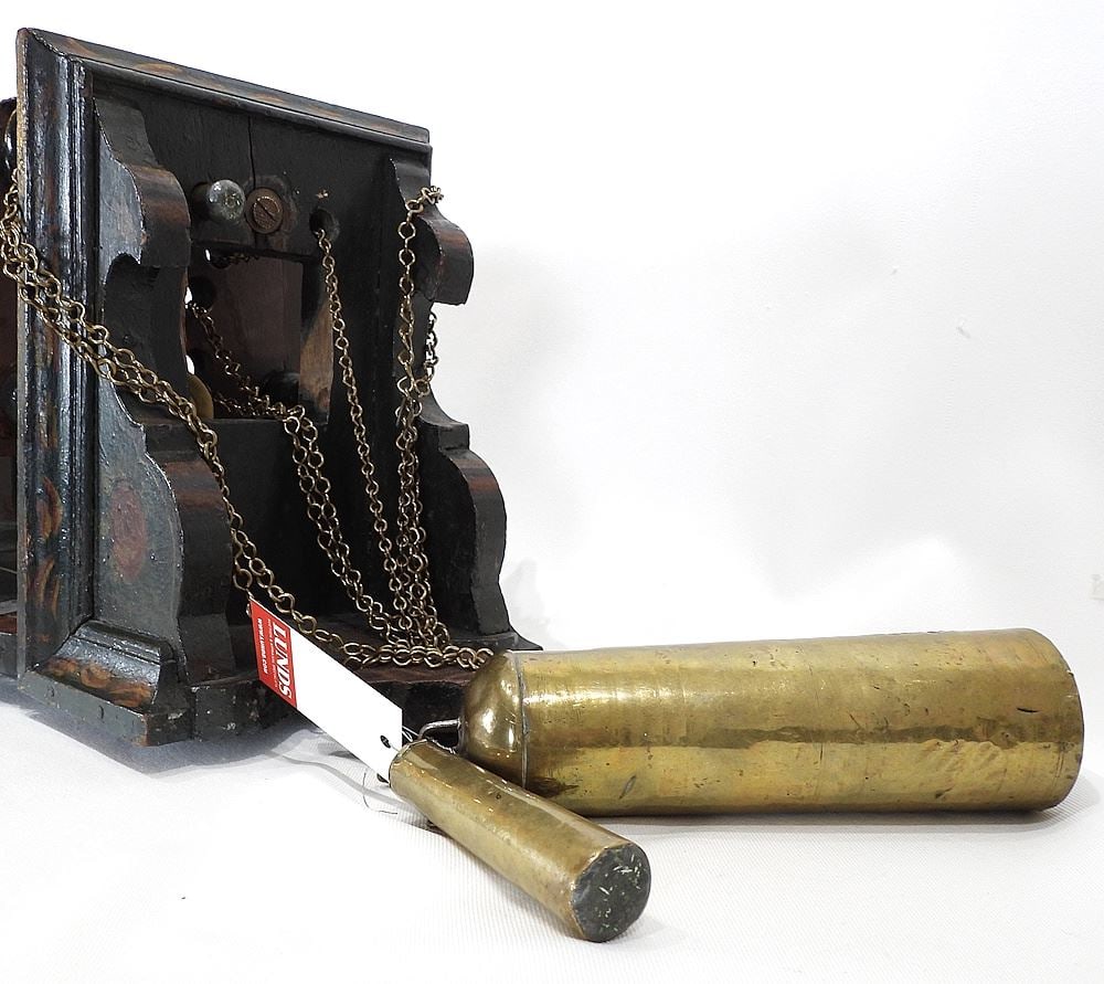 18th C. Dutch Wall Clock. - 6