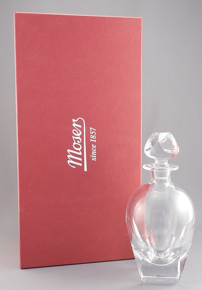 Moser 500ml Bar Decanter with Original Box.: Moser 500ml Bar Decanter with Original Box.