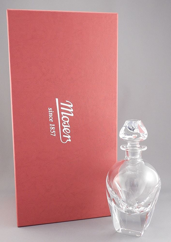 Moser 400ml Bar Decanter with Original Box.: Moser 400ml Bar Decanter with Original Box.