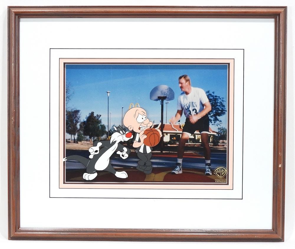 Warner Bros Animation Cel 1995, "The Mad Doctor Is In", 8 1/2 x 11 1/8", w/COA.: Warner Bros Animation Cel 1995, "The Mad Doctor Is In", 8 1/2 x 11 1/8", w/COA.