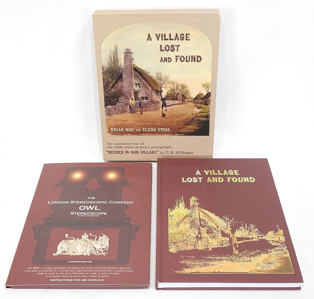 Book: The London Stereoscopic Company "A Village Lost & Found", 2009, Includes Viewer.: Book: The London Stereoscopic Company "A Village Lost & Found", 2009, Includes Viewer.