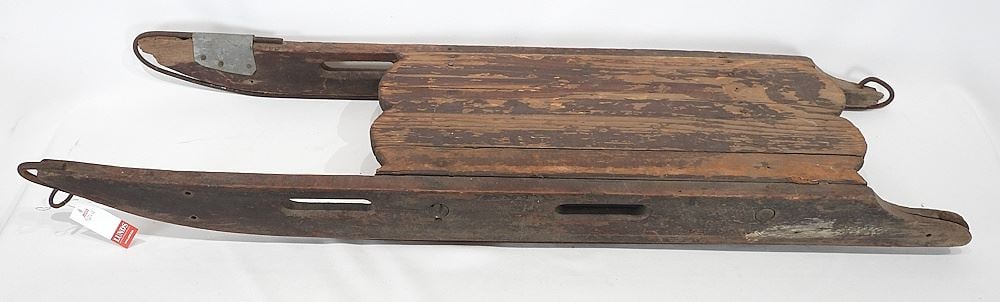 Antique Canadiana Sled, 41"L.: Antique Canadiana Sled, 41"L.