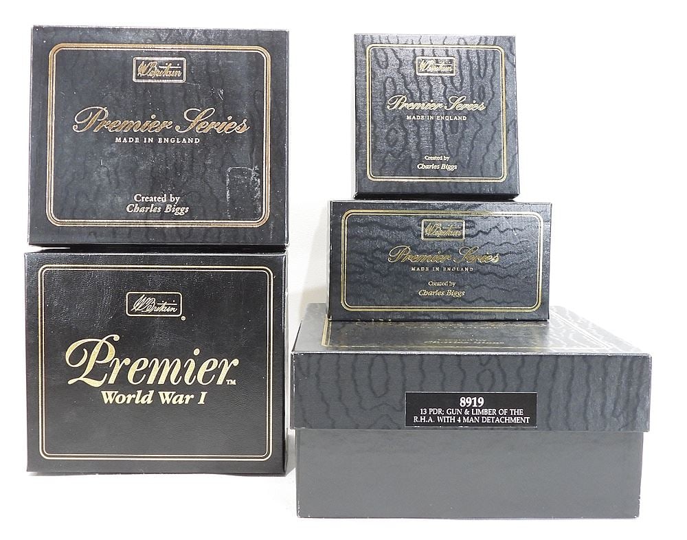 Collection of W. Britain Sets: 8918/ 41029/8914/8916/8927 w/ Original Boxes.: Collection of W. Britain Sets: 8918/ 41029/8914/8916/8927 w/ Original Boxes.