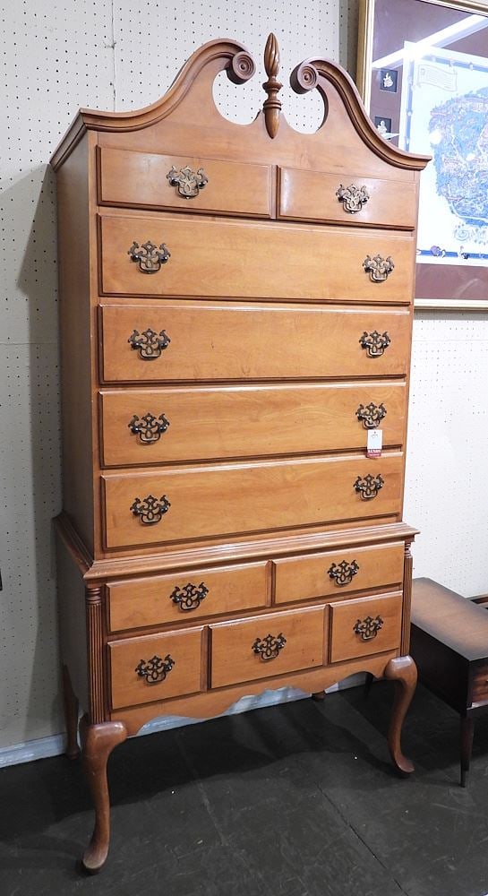 Maple Highboy C.1920's, 75 1/2"h. (1 of 1)