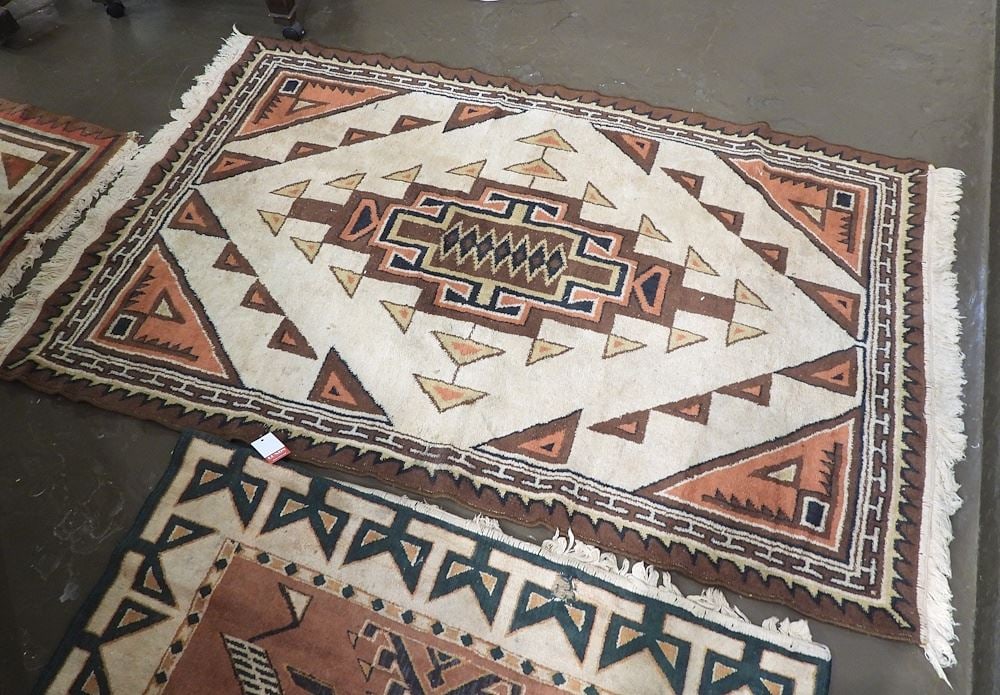 Kilim Style Carpet Approximately 5'11" x 3'7". (1 of 1)