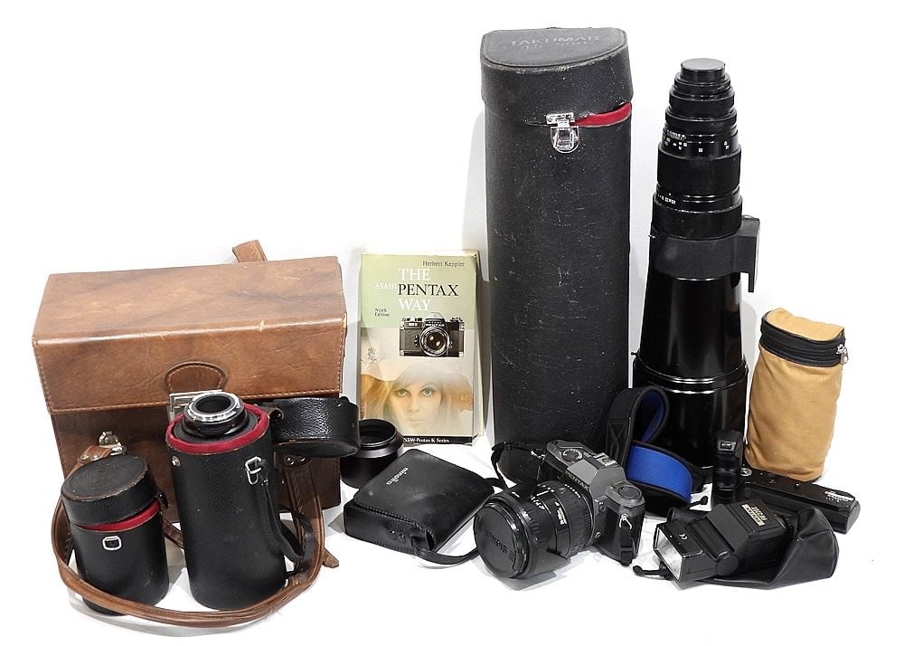 Pentax P30T Camera Body & Lenses.: Pentax P30T Camera Body & Lenses.