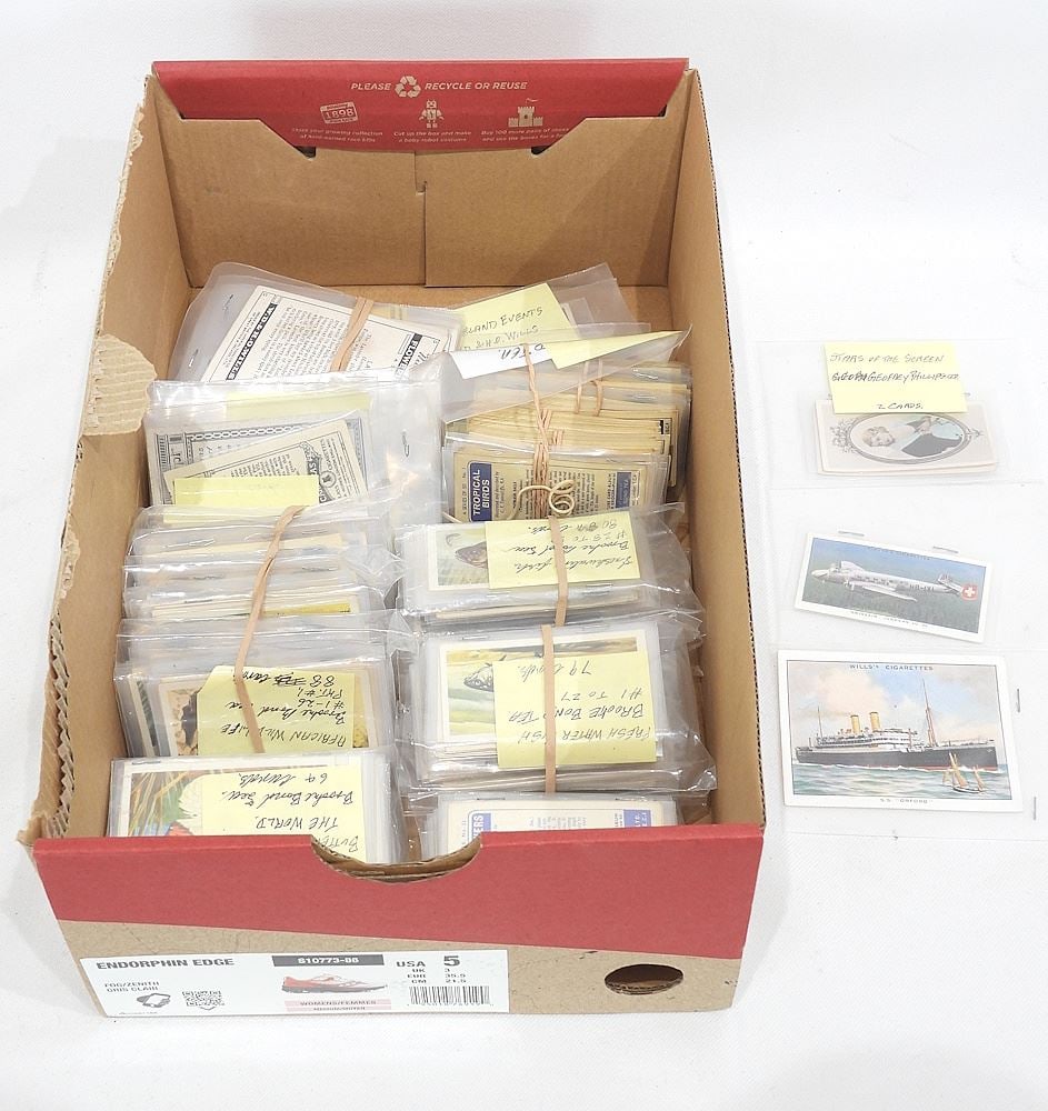Collection of Cigarette & Tea Cards: Players/Wills/Brooke Bond/Various.: Collection of Cigarette & Tea Cards: Players/Wills/Brooke Bond/Various.