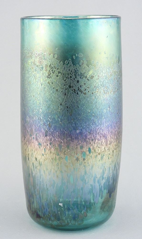 Robert Held (signed) Art Glass Vase, 8 1/4"h.: Robert Held (signed) Art Glass Vase, 8 1/4"h.