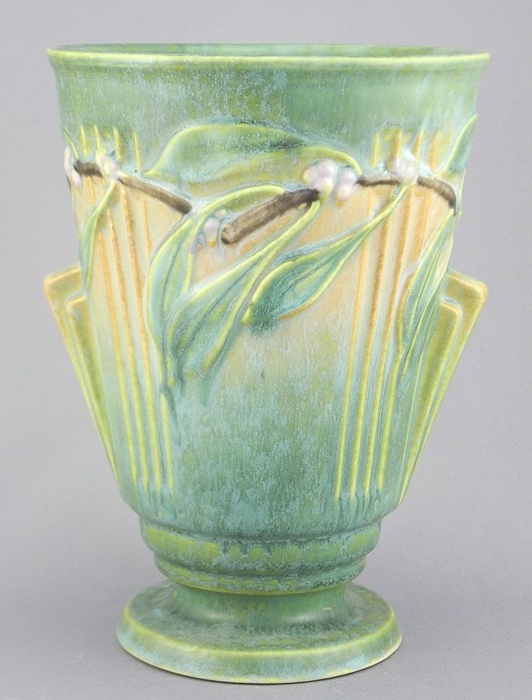 Roseville "Laurel" Vase, 8 1/4"h. (1 of 3)