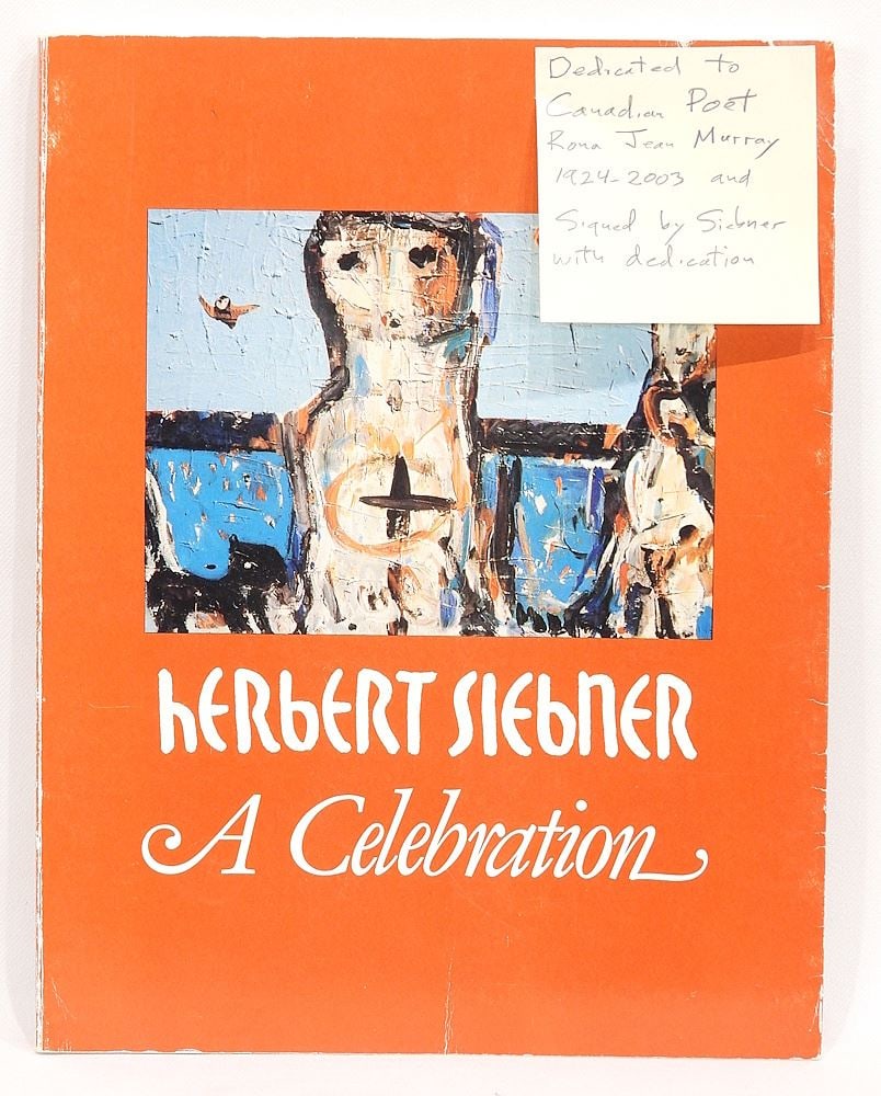 Book: "Herbert Siebner A Celebration"/Skelton/Bennett, Morris, 1993 (signed & dat: Book: "Herbert Siebner A Celebration"/Skelton/Bennett, Morris, 1993 (signed & dat