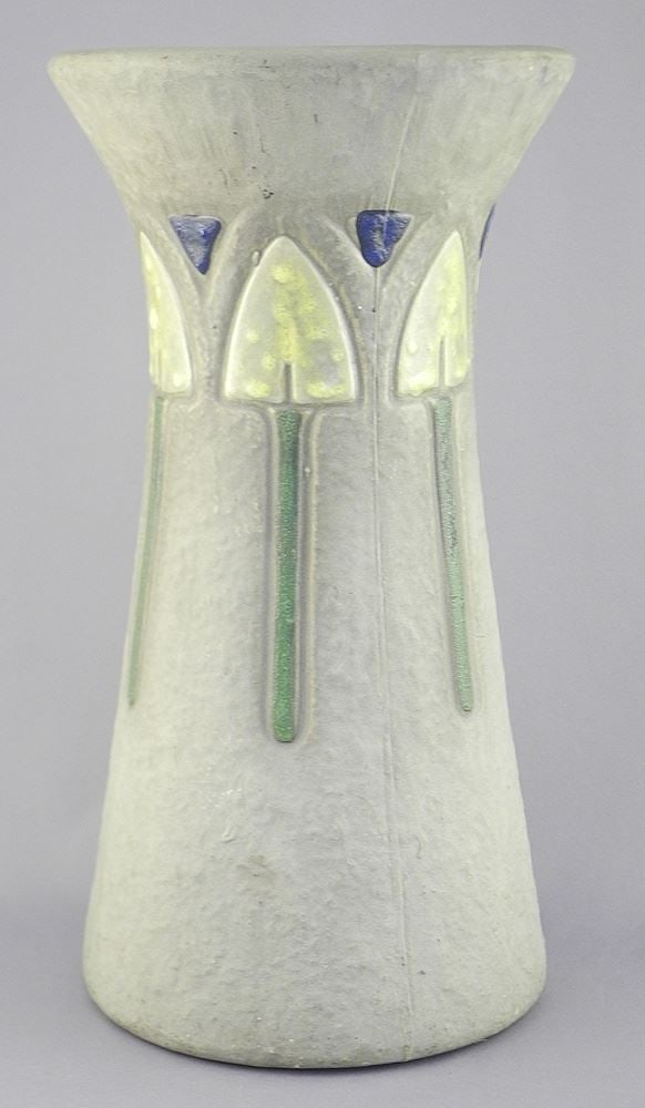 Roseville Mostique Vase, 12"h.: Roseville Mostique Vase, 12"h.