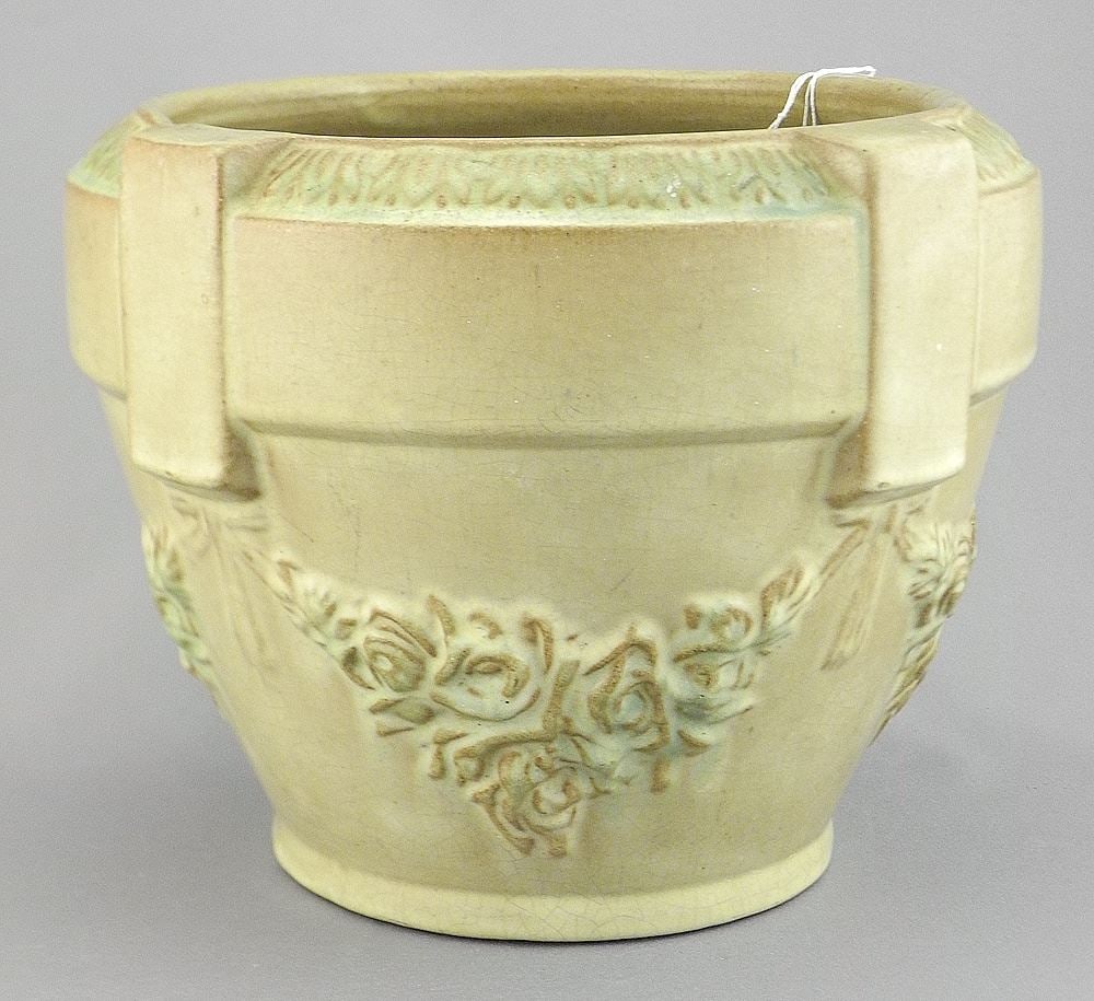 American Art Pottery Jardiniere, 6 3/8"h.: American Art Pottery Jardiniere, 6 3/8"h.