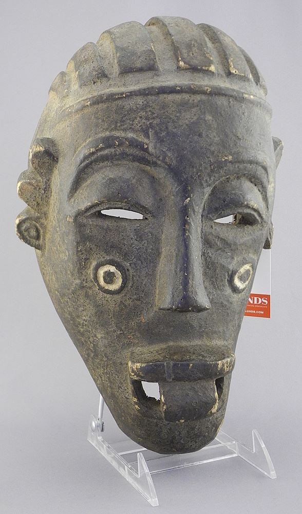 Chokwe Mwana PWO Mask Congo, 12 3/4"h.: Chokwe Mwana PWO Mask Congo, 12 3/4"h.