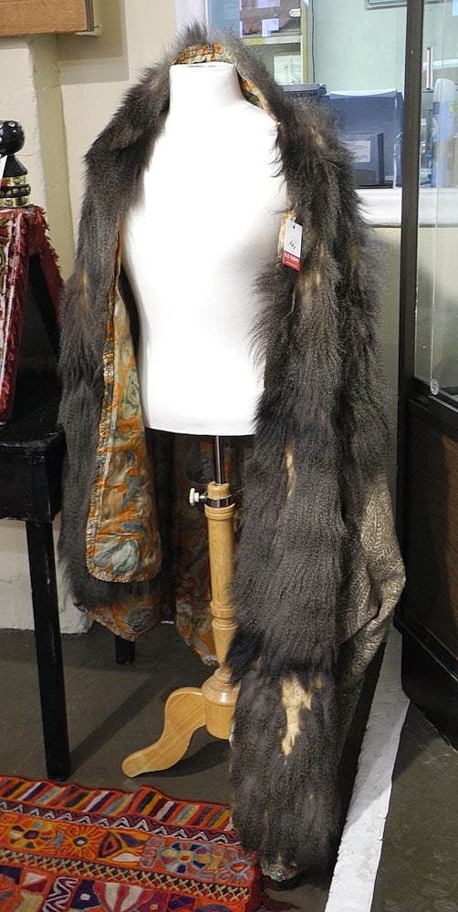 Rare Indian Kashmir Hand Embroidered Paisley Design Jacket 19th C., CDN BIDDERS ONLY.: Rare Indian Kashmir Hand Embroidered Paisley Design Jacket 19th C., CDN BIDDERS ONLY.