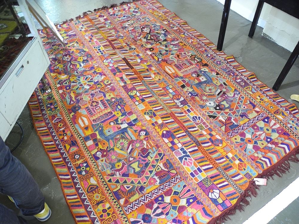 Oraq Origin Woven Textile "Klim Marsh".: Oraq Origin Woven Textile "Klim Marsh".