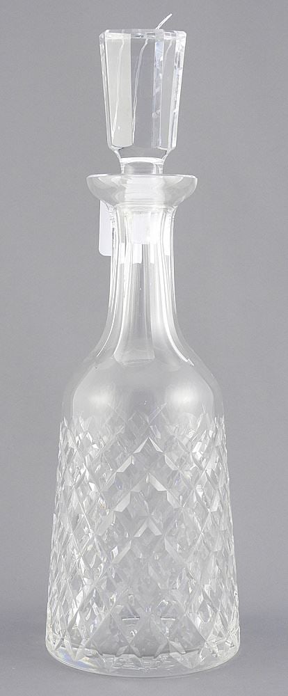 Waterford Alana Crystal Decanter, 13"h. (1 of 3)