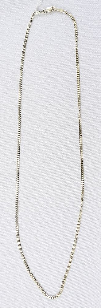 10K (marked) Yellow Gold Serpentine Chain, 18"L, 5.1g. (1 of 2)